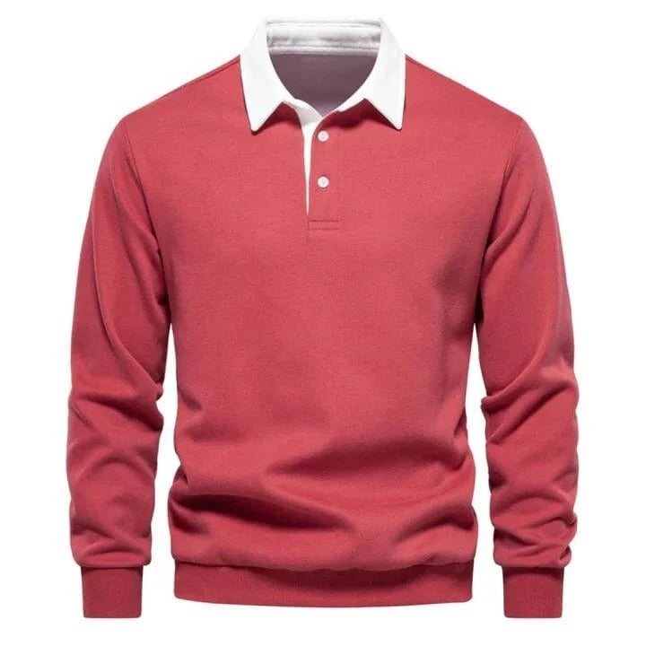 Modern Polo Sweatshirt - Clearance Sale RF3OC3DE9HG