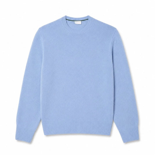 Crew Neck Combed Wool Sweater RF3OC3DKL1G