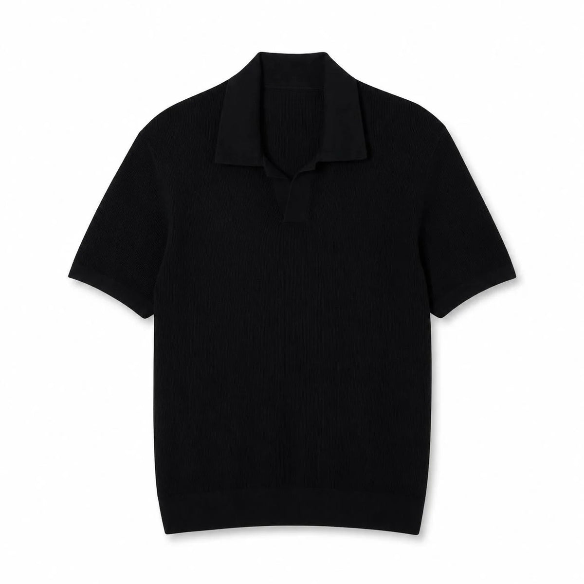 Cotton-Blend Open-Collar Polo Sweater RF3OC3DLZLW