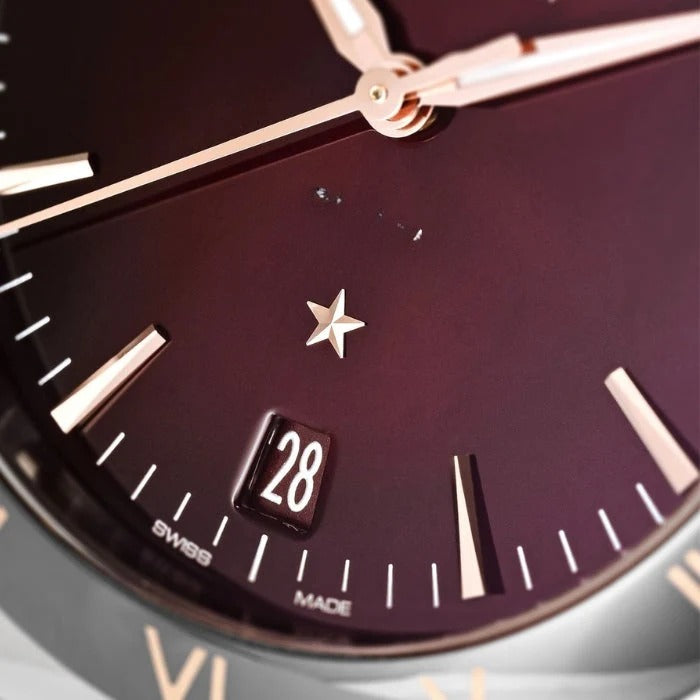 Men's Automatic Watch 41mm Burgundy Dial RF3OC3N40W4