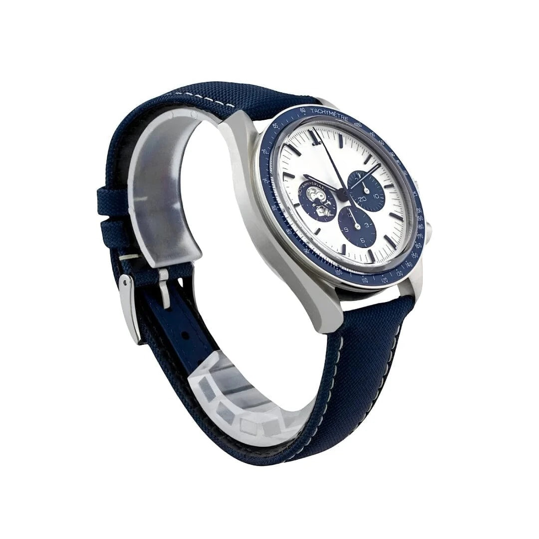 Men's Chronograph 42mm Blue Dial RF3OC3NLKZO