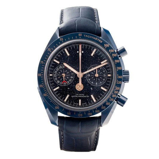 Men's Chronograph 44.25mm Blue Dial Textile Strap RF3OC3NNOUC
