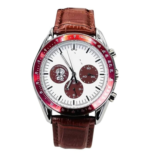 Men's Stainless Steel Chronograph 42mm Leather Strap RF3OC3OMT1G