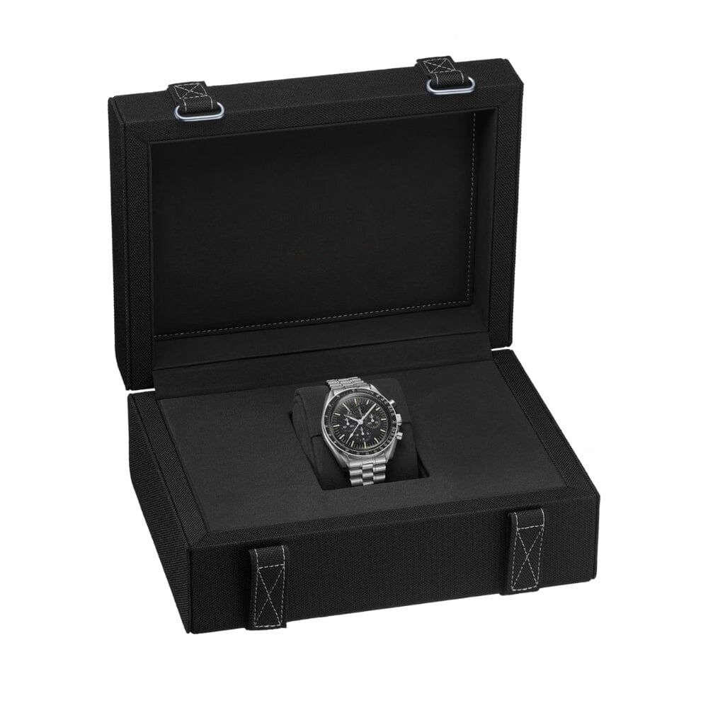 Men's Steel Chronograph 42mm Black Dial RF3OC3ONIBO