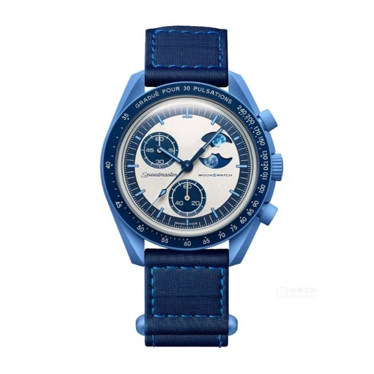 "Mission to the Blue Moonphase" Men's Chronograph RF3OC3P05FO