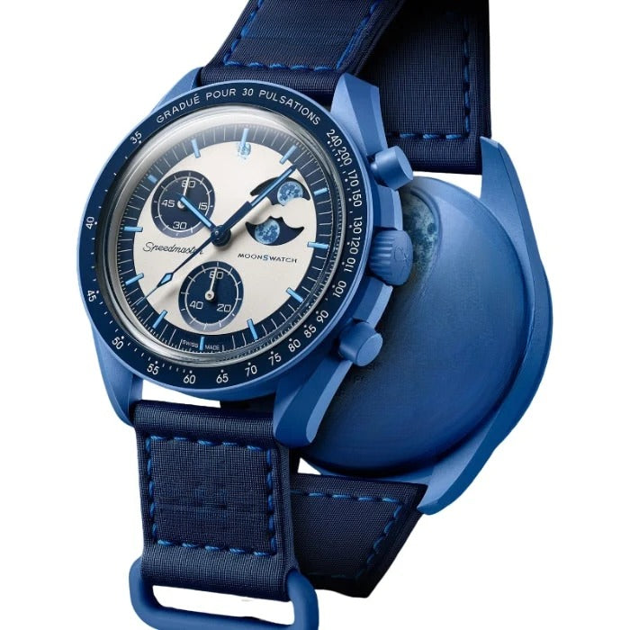 "Mission to the Blue Moonphase" Men's Chronograph RF3OC3P05FO