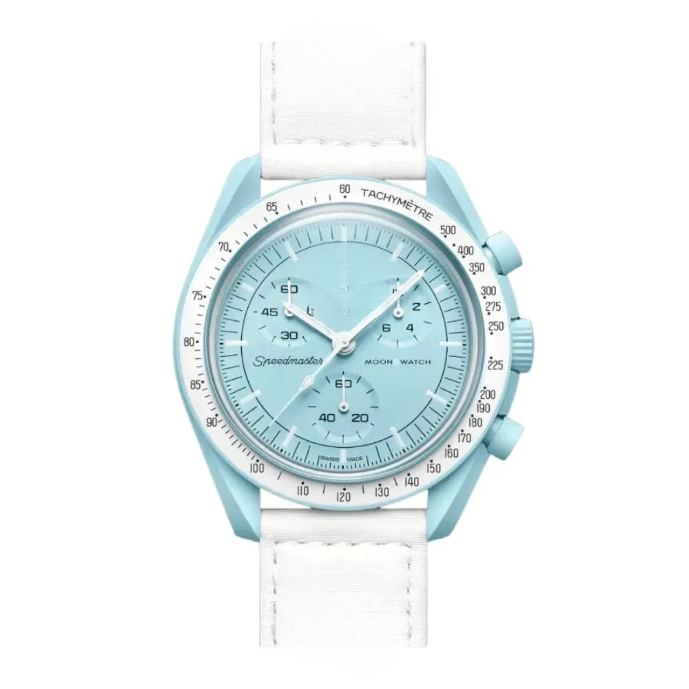 Chronograph Watch 42mm Light Blue Dial RF3OC3P0UPW