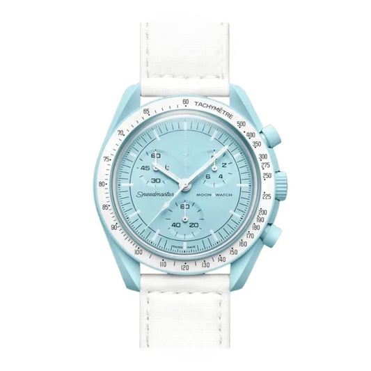 Chronograph Watch 42mm Light Blue Dial RF3OC3P0UPW
