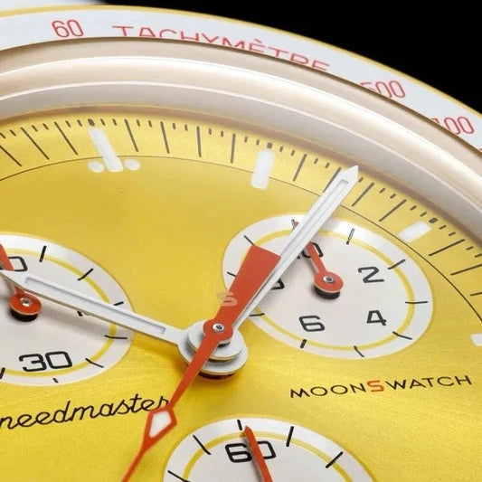 Chronograph Watch 42mm Yellow Dial RF3OC3P1K04