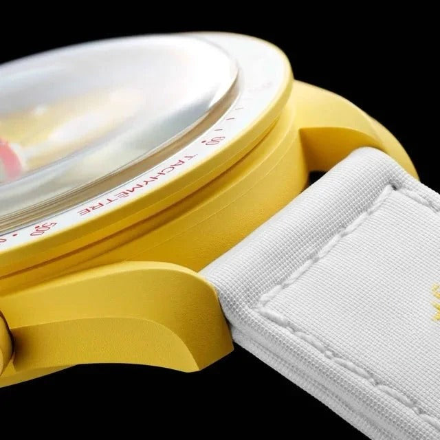 Chronograph Watch 42mm Yellow Dial RF3OC3P1K04