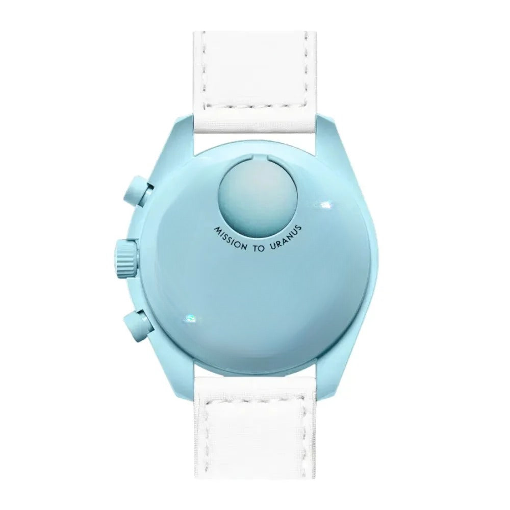 Chronograph Watch 42mm Light Blue Dial RF3OC3P0UPW