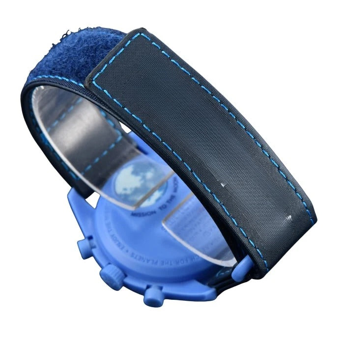 "Mission to the Blue Moonphase" Men's Chronograph RF3OC3P05FO