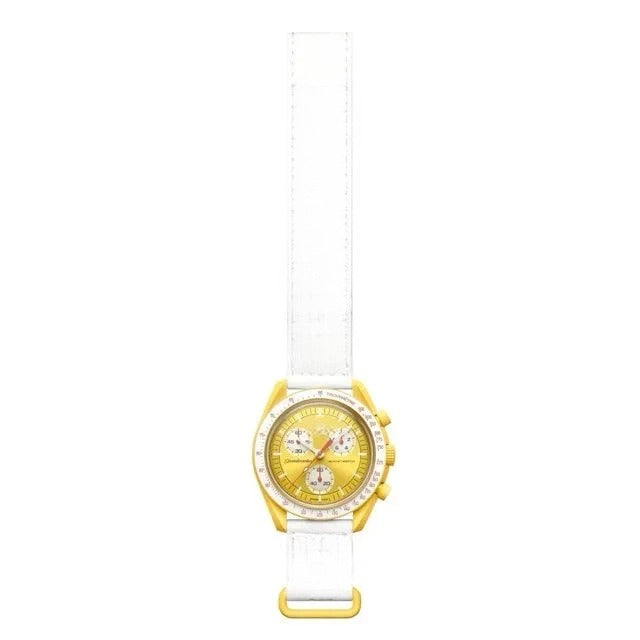 Chronograph Watch 42mm Yellow Dial RF3OC3P1K04
