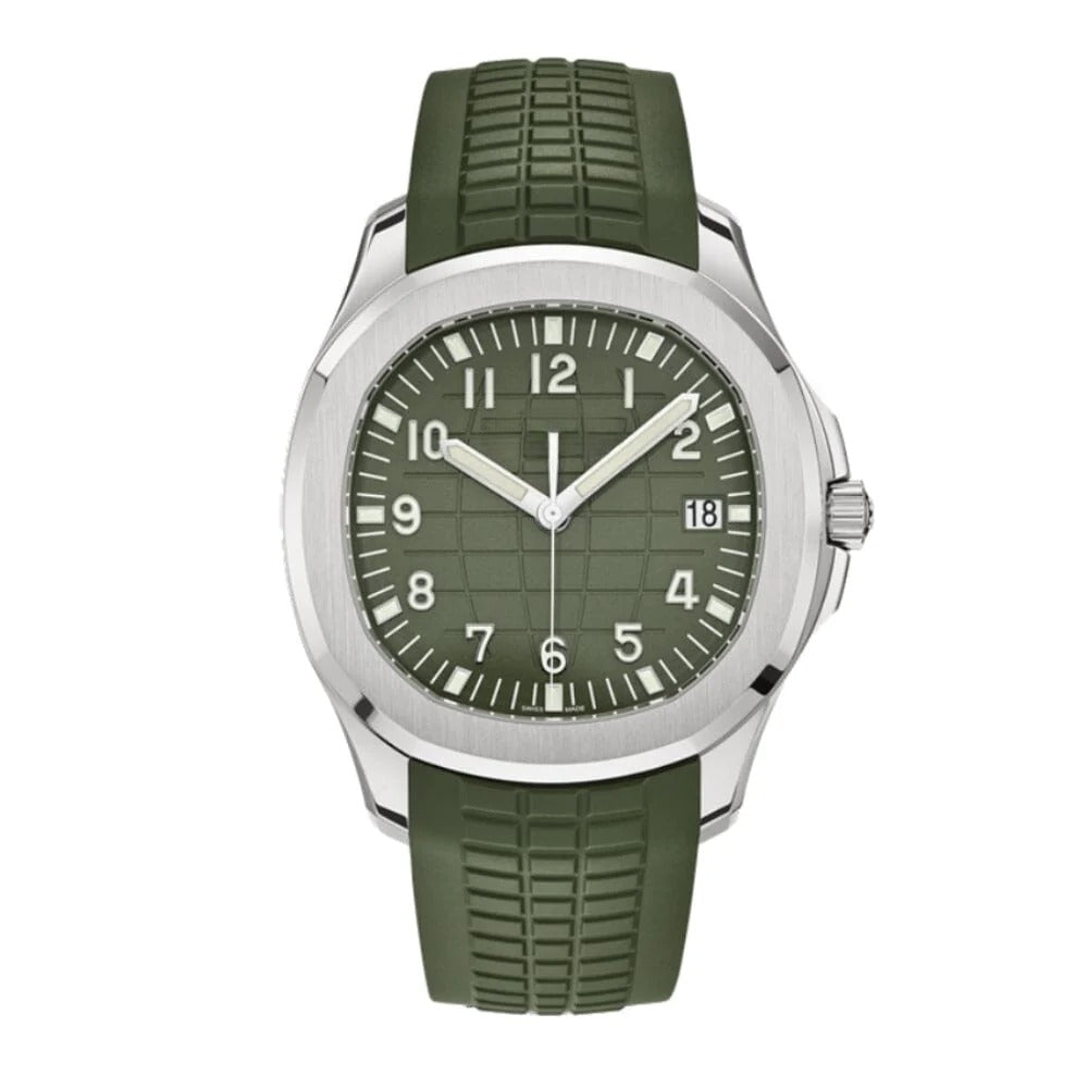 Luxury Watch 42mm Rubber Strap RF3OC3P4D50