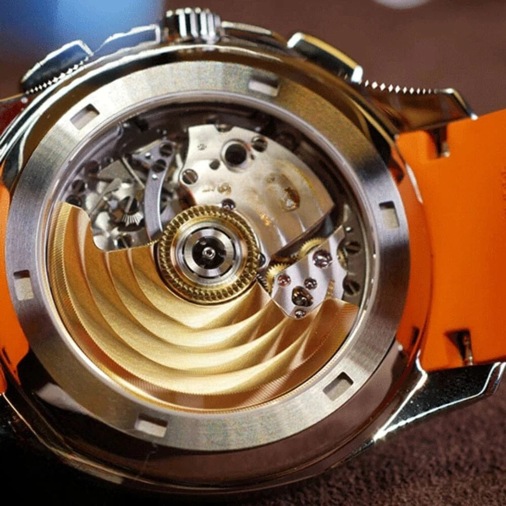 Chronograph Orange Stainless Steel 40.5mm RF3OC3P5RPG