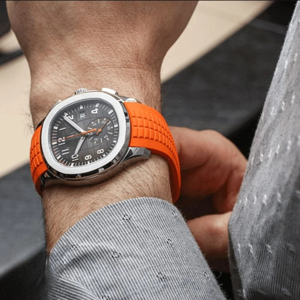 Chronograph Orange Stainless Steel 40.5mm RF3OC3P5RPG