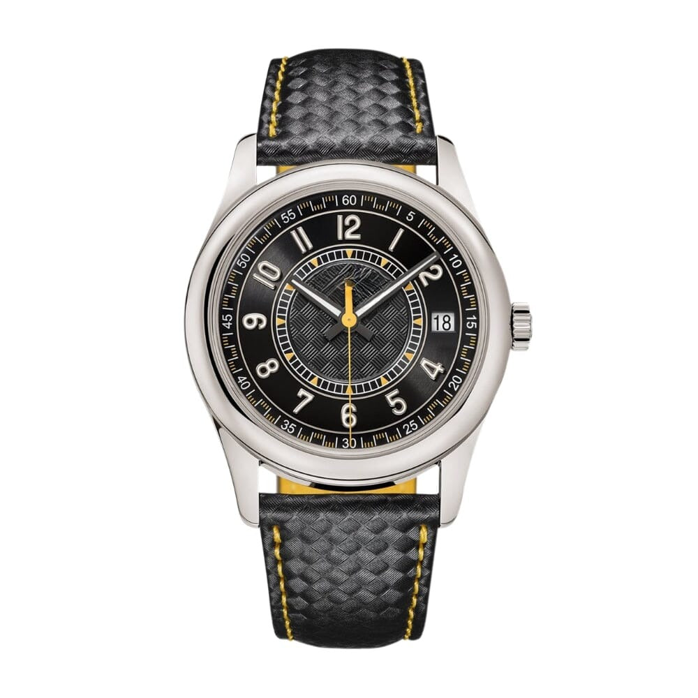 Men's Watch 40mm Black Dial - Steel RF3OC3PVR7O