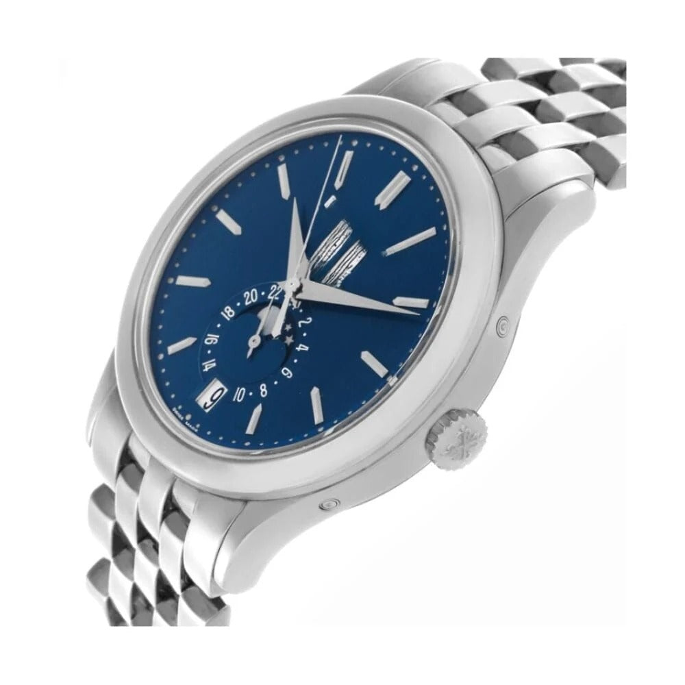 Men's Annual Calendar Watch 38.5mm White Gold RF3OC3Q2S1W