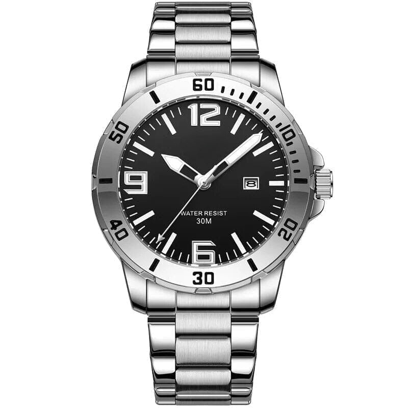 Analog Stainless Steel Watch RF3OC3RUOW4