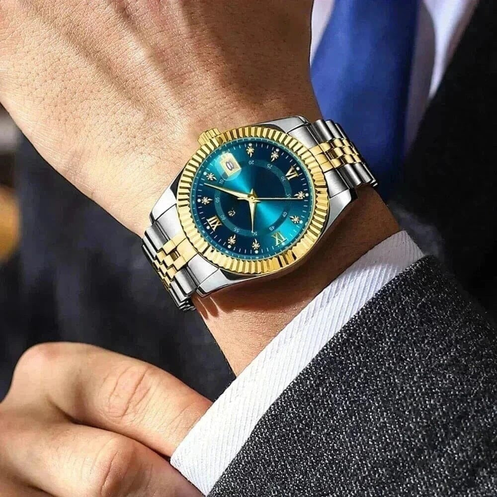 40mm Men's Watch - Water-Resistant - Stainless Steel RF3OC3RWSQS