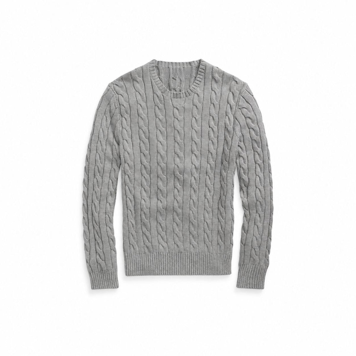 Cable-Knit Cotton Sweater RF3OC3THOQS