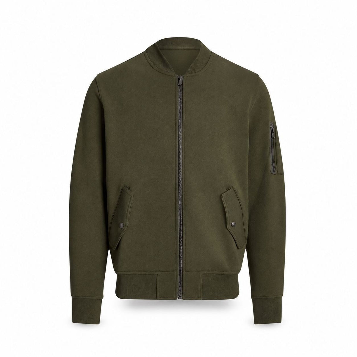 Double-Knit Bomber Jacket RF3OC3V3ZB8