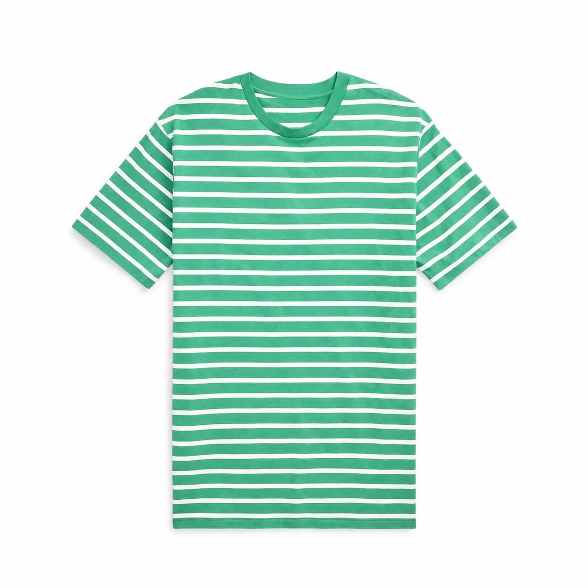 Striped Jersey Crewneck T-Shirt RF3OC3WC878