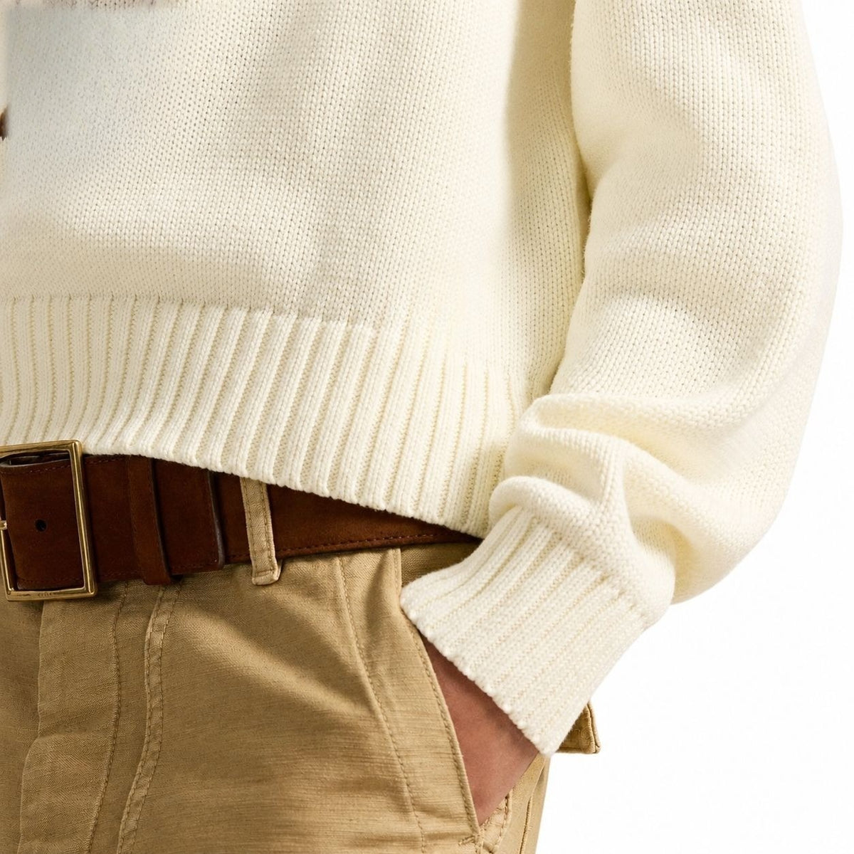 Cotton Crewneck Sweater RF3OC3XZXC4