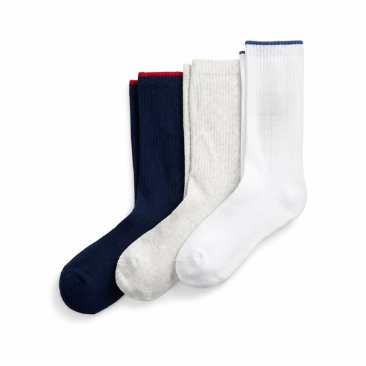 Logo Crew Socks 3-Pack RF3OC3ZCDXG