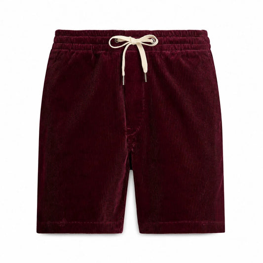 Corduroy Cord Shorts - Classic Fit RF3OC40OUIS