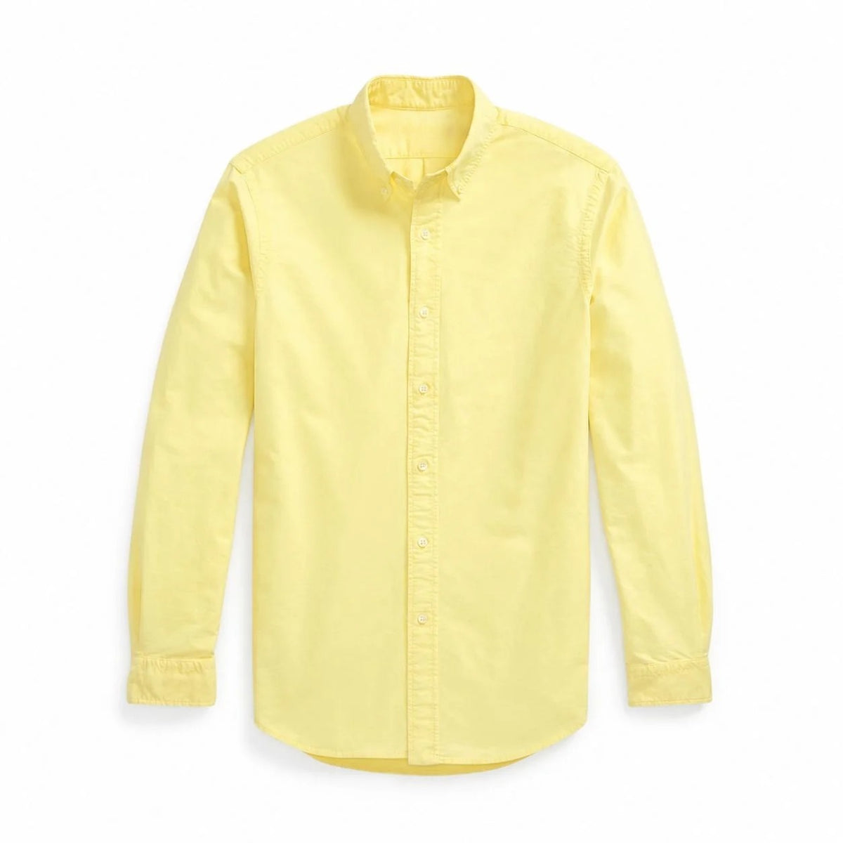 Slim Fit Oxford Shirt - Garment-Dyed RF3OC40YOHW
