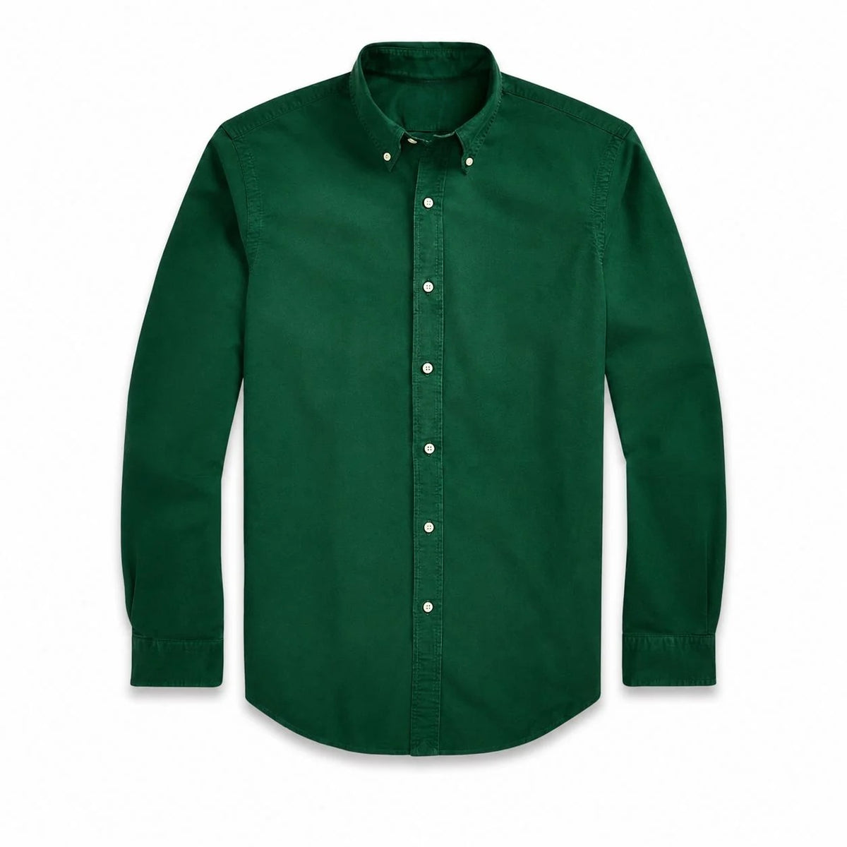 Slim Fit Oxford Shirt - Garment-Dyed RF3OC40YOHW