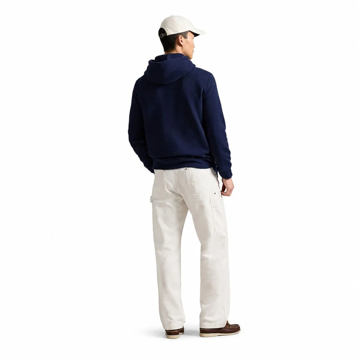 Fleece Hoodie with Ribbed Cuffs RF3OC41EU10