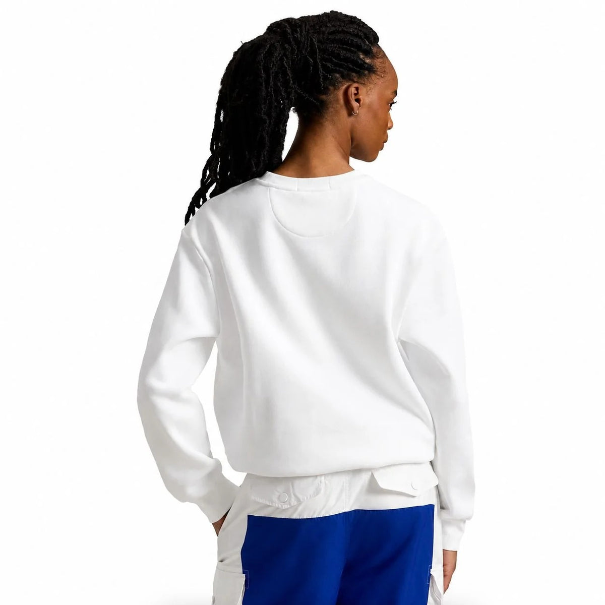 Fleece Crew Neck Sweatshirt RF3OC425ITG