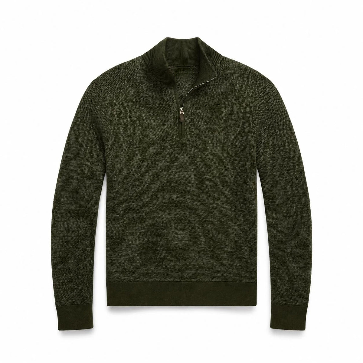 Washable Wool Quarter-Zip Sweater RF3OC42D8XW