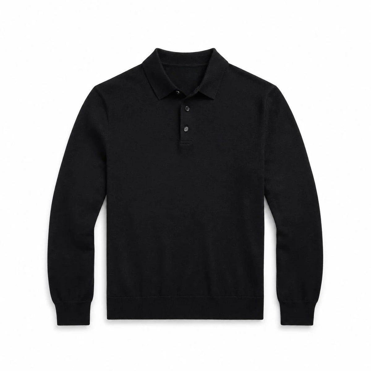 Wool Polo-Collar Sweater RF3OC42K9S4