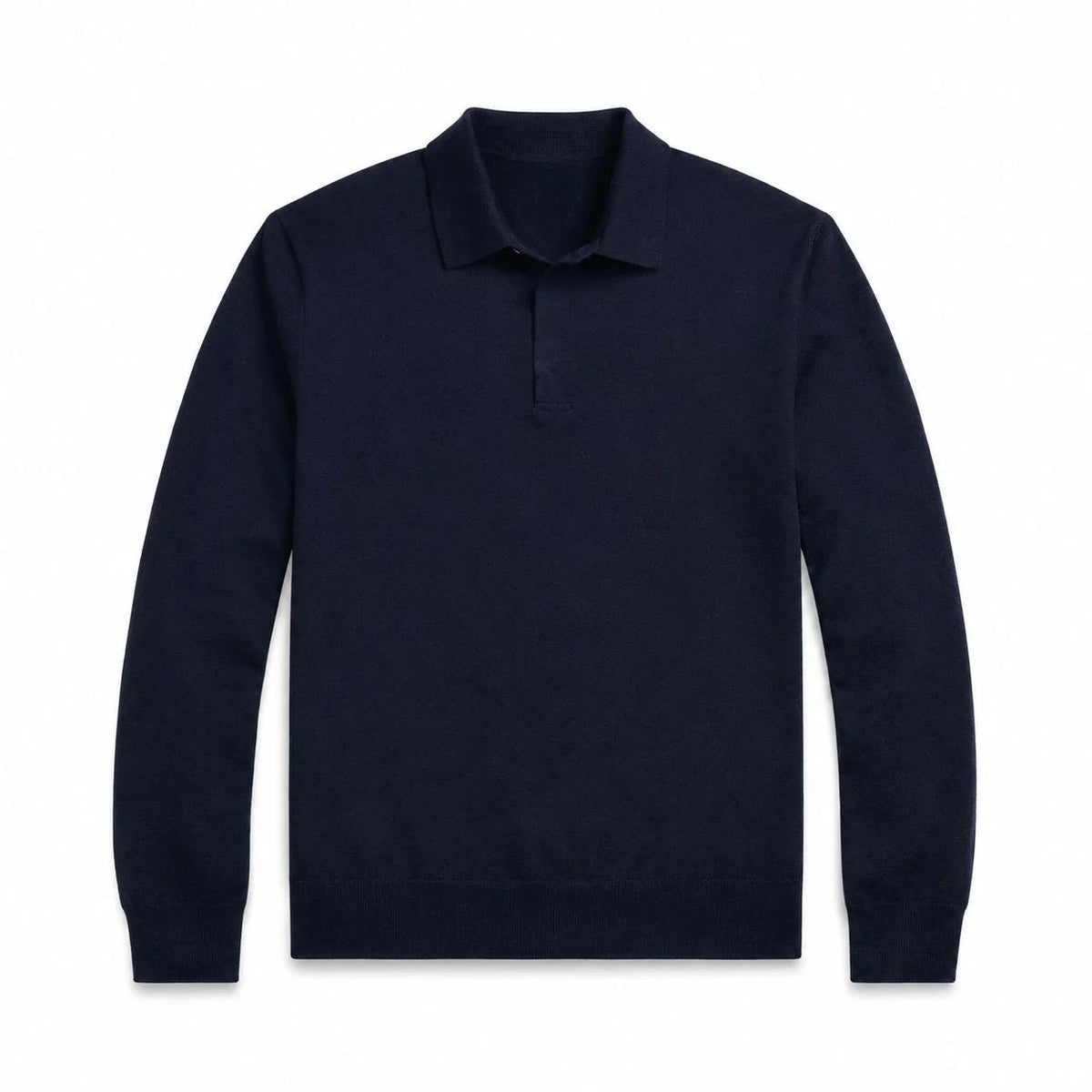 Wool Polo-Collar Sweater RF3OC42K9S4