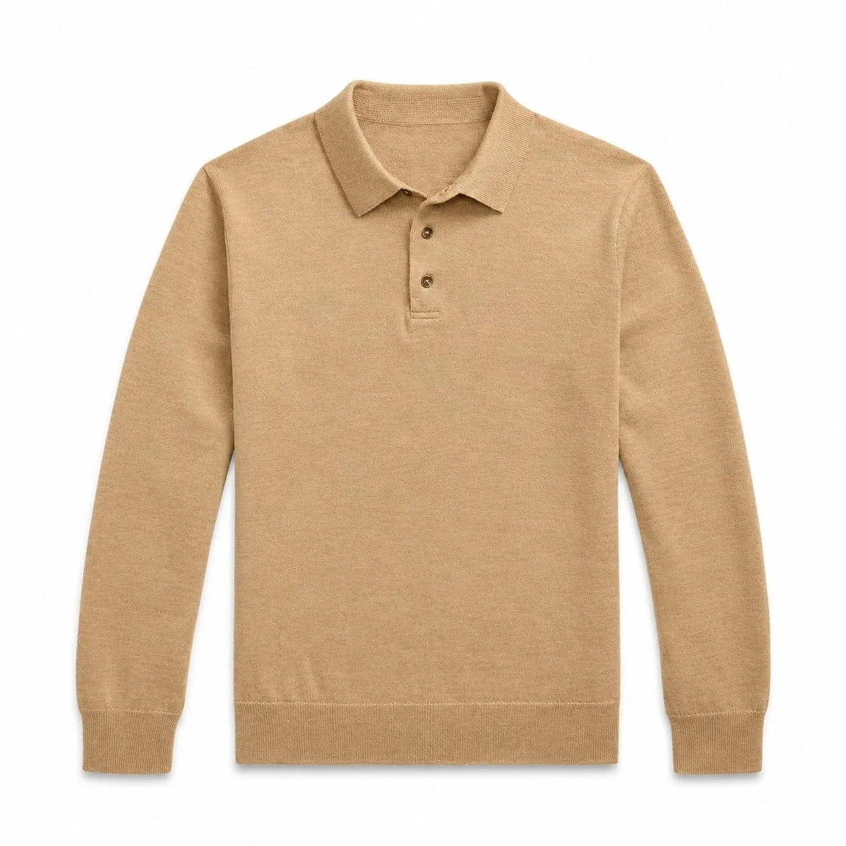 Wool Polo-Collar Sweater RF3OC42K9S4
