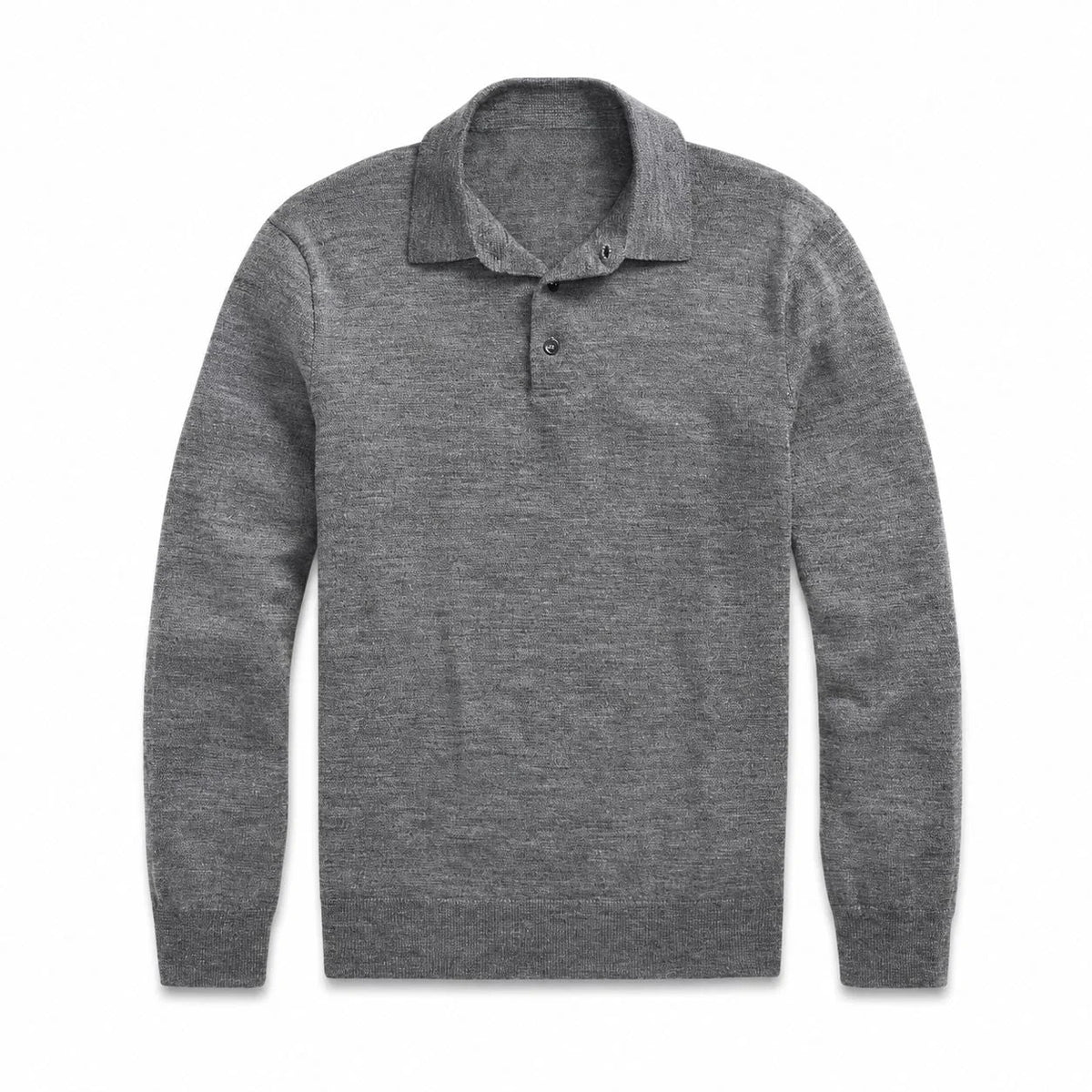 Wool Polo-Collar Sweater RF3OC42K9S4