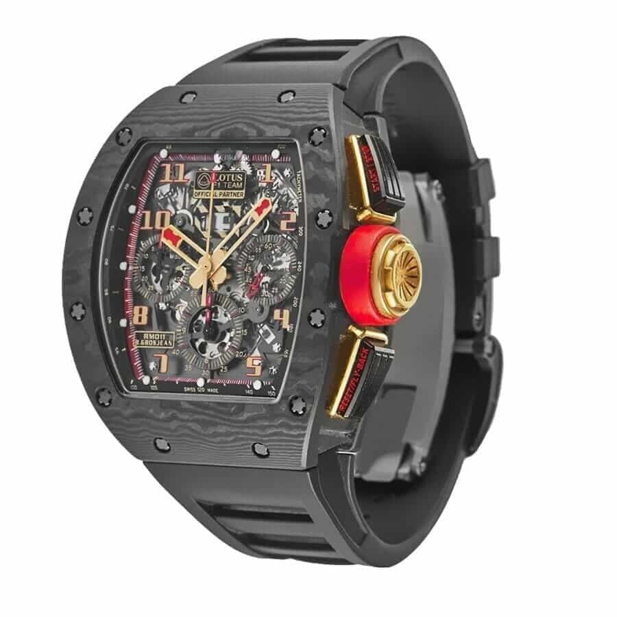 Luxury Skeleton Dial Carbon Watch 50mm RF3OC435CAS