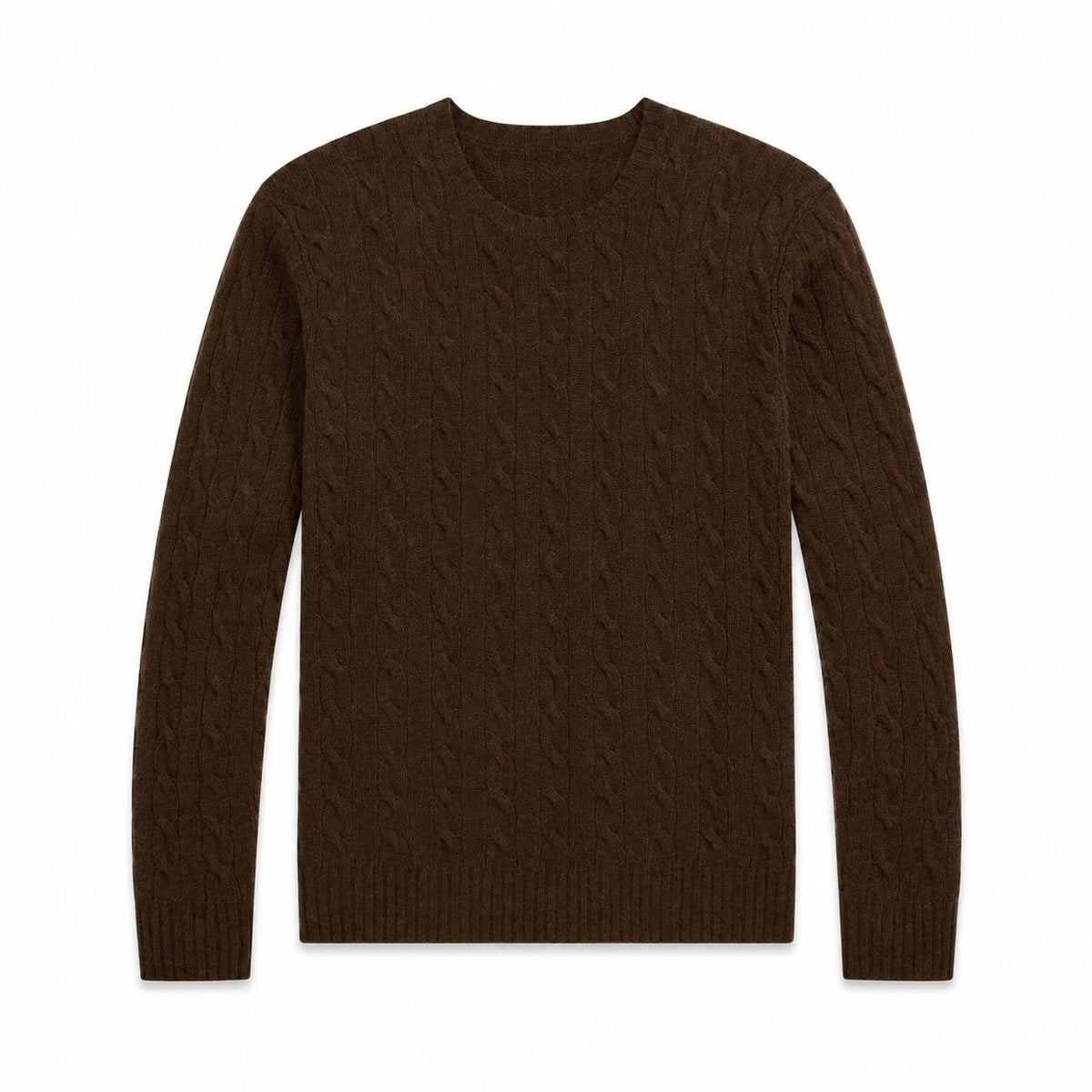 Cable-Knit Wool-Cashmere Sweater RF3OC42SP6S