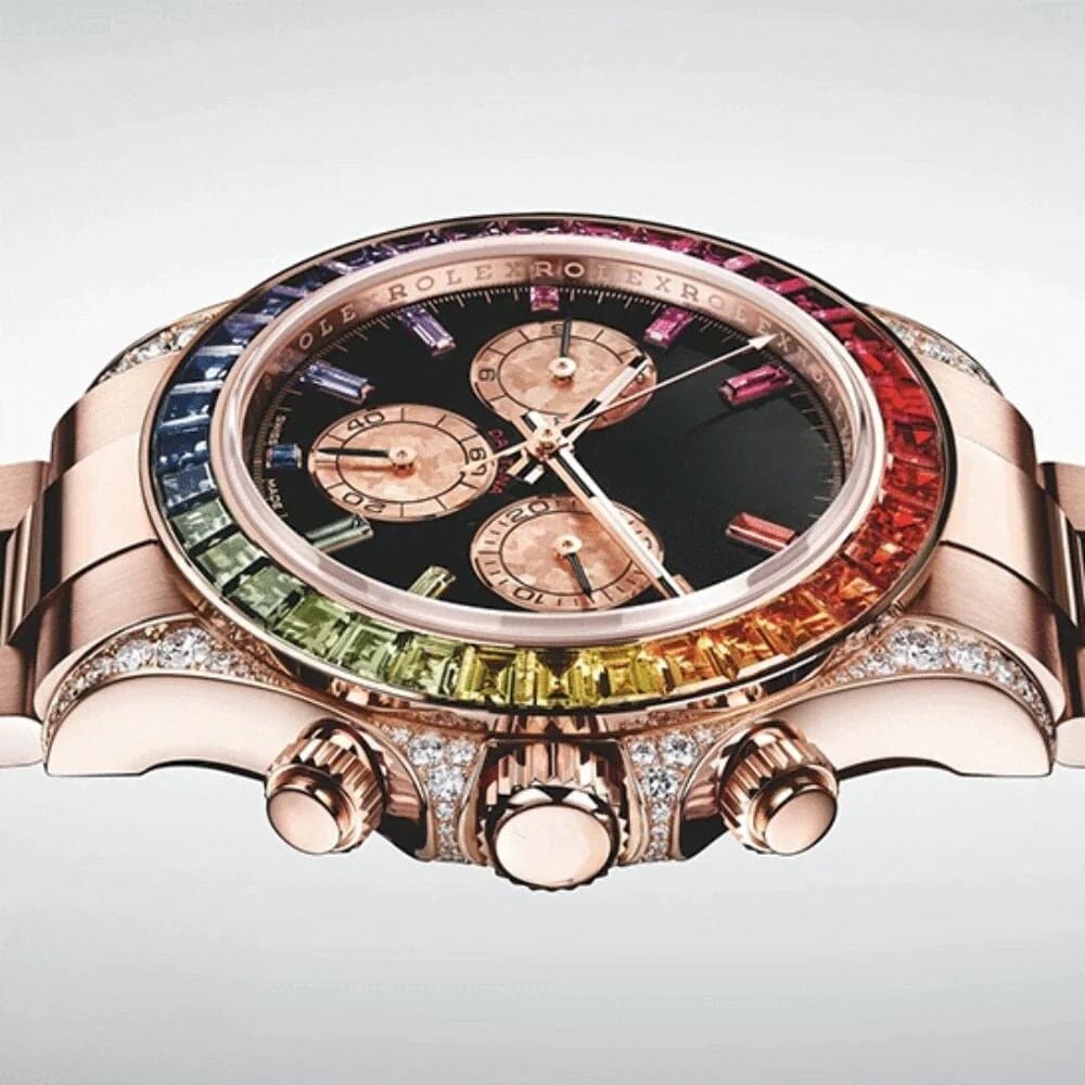 Rose Gold Luxury Watch RF3OC437G5G