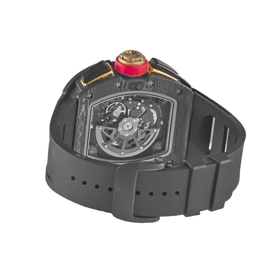 Luxury Skeleton Dial Carbon Watch 50mm RF3OC435CAS