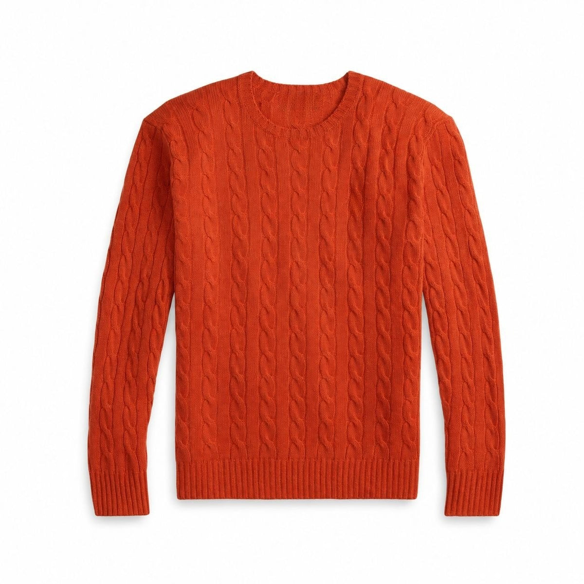 Cable-Knit Wool-Cashmere Sweater RF3OC42SP6S