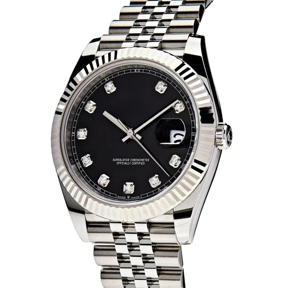 Diamond Watch 41mm Black Dial RF3OC43VBT0
