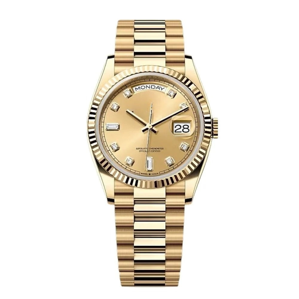 Diamond Yellow Gold Watch RF3OC441ND0