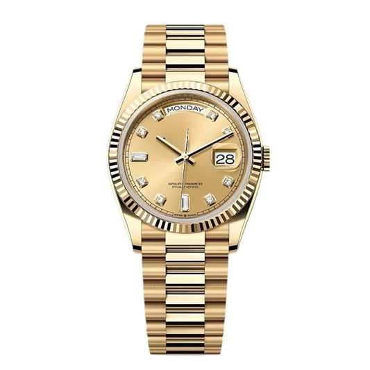 Diamond Yellow Gold Watch RF3OC441ND0