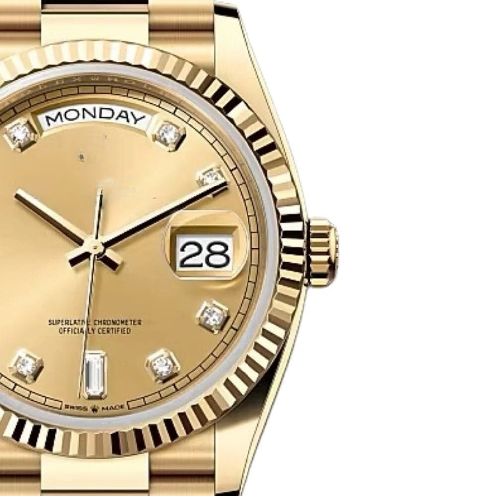 Diamond Yellow Gold Watch RF3OC441ND0