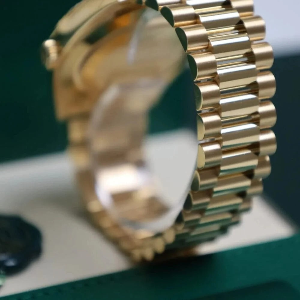 Men's Watch 40mm Yellow Gold Green Dial RF3OC4408SK
