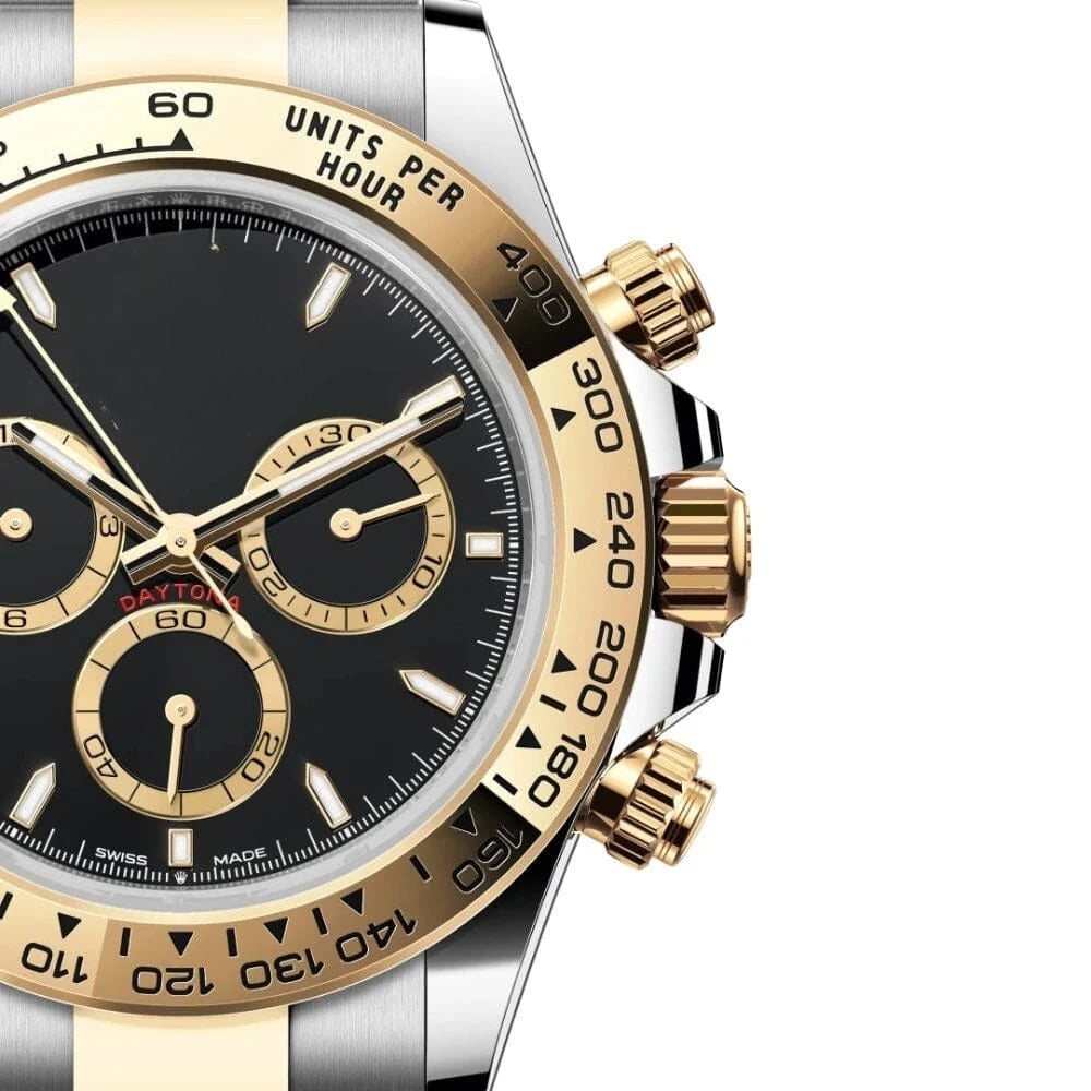 Black Dial Two Tone Watch RF3OC446KCK